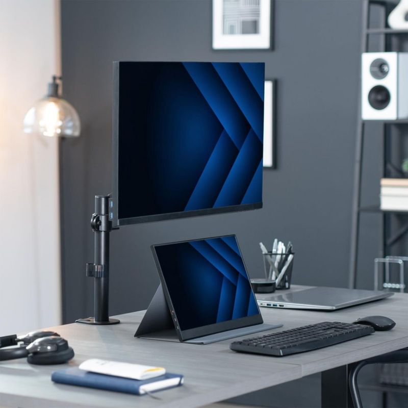 Brazo para monitor VIVO 17-32\" con inclinación y giro totalmente articulados