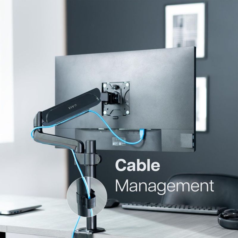 Brazo para monitor VIVO 17-32\" con inclinación y giro totalmente articulados