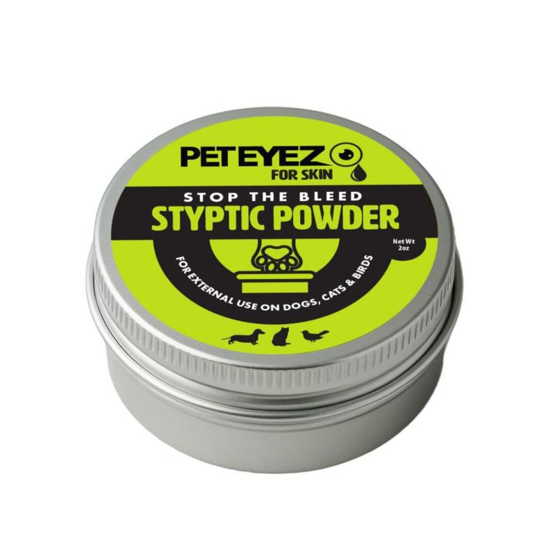 Polvo Hemostático PetEyez 57 g para Perros Gatos y Aves