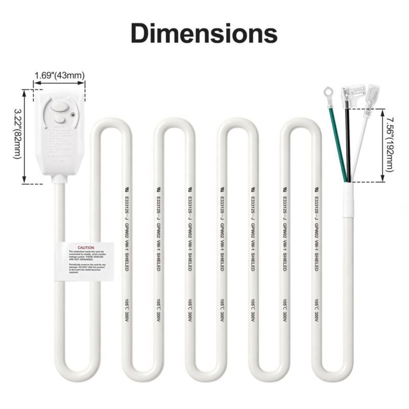 Cable de alimentación Baomain 20A 240V con protección LCDI y enchufe NEMA 6-20P