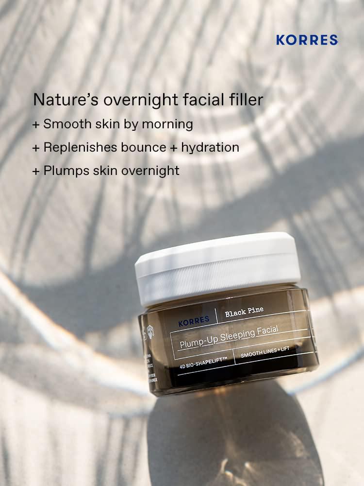 Crema de Noche KORRES 40 ml Pino Negro Reafirmante y Voluminizador