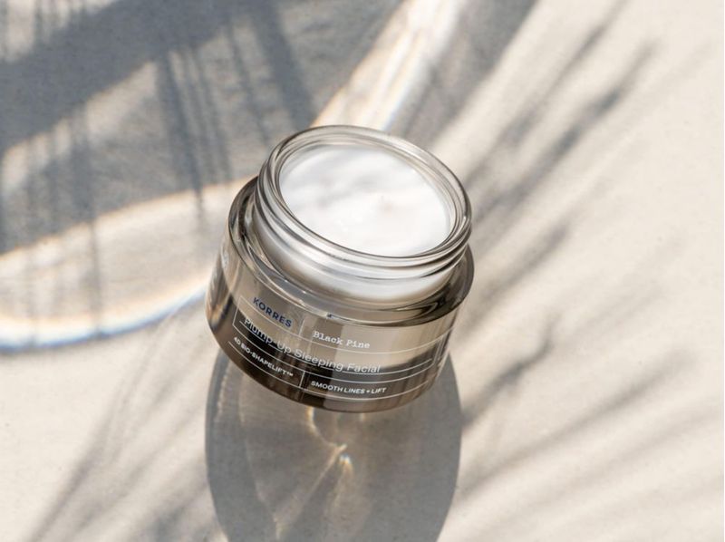 Crema de Noche KORRES 40 ml Pino Negro Reafirmante y Voluminizador