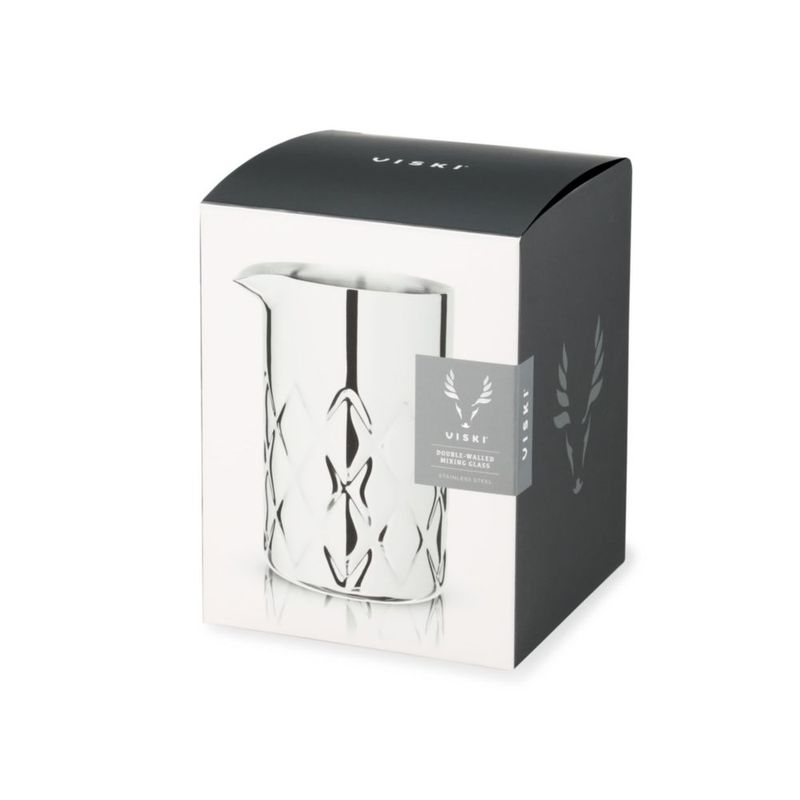 Vaso mezclador Viski 550 ml acero inoxidable (juego de 1)