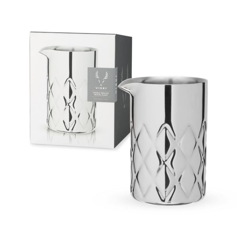 Vaso mezclador Viski 550 ml acero inoxidable (juego de 1)