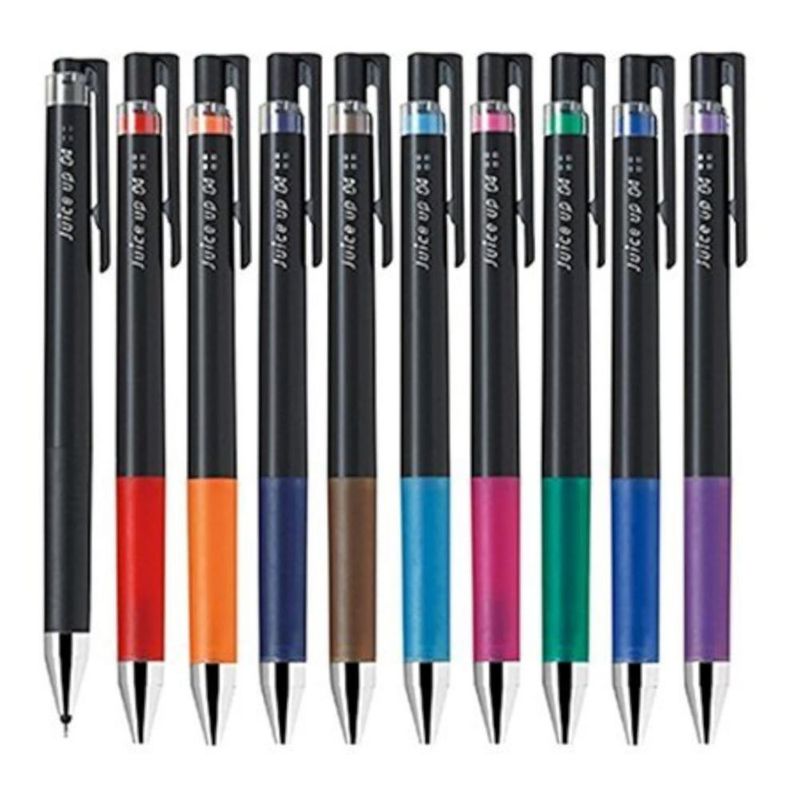Bolígrafo de Gel Retráctil PILOT 0.4 mm – Set de 10 colores LJP-20S4