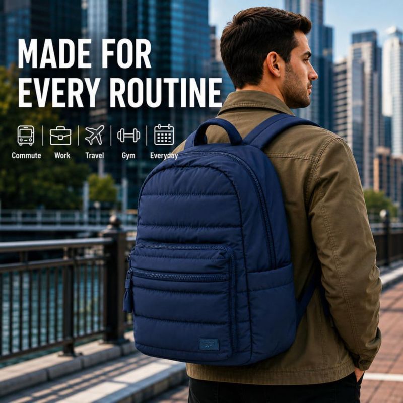 Mochila Reebok Ligera Multiusos para Uso Diario