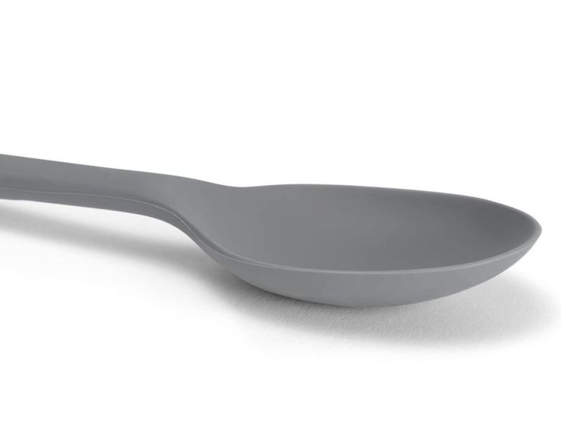 Cuchara mezcladora de silicona Misen gris apta para lavavajillas