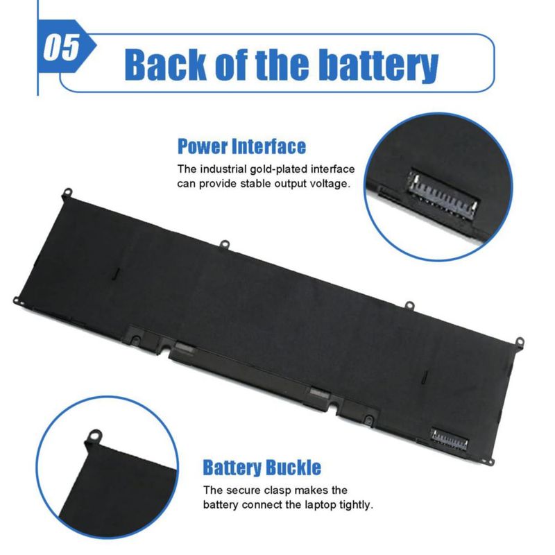 Batería para portátil Dentsing 56Wh 11.4V DELL XPS 15 9500