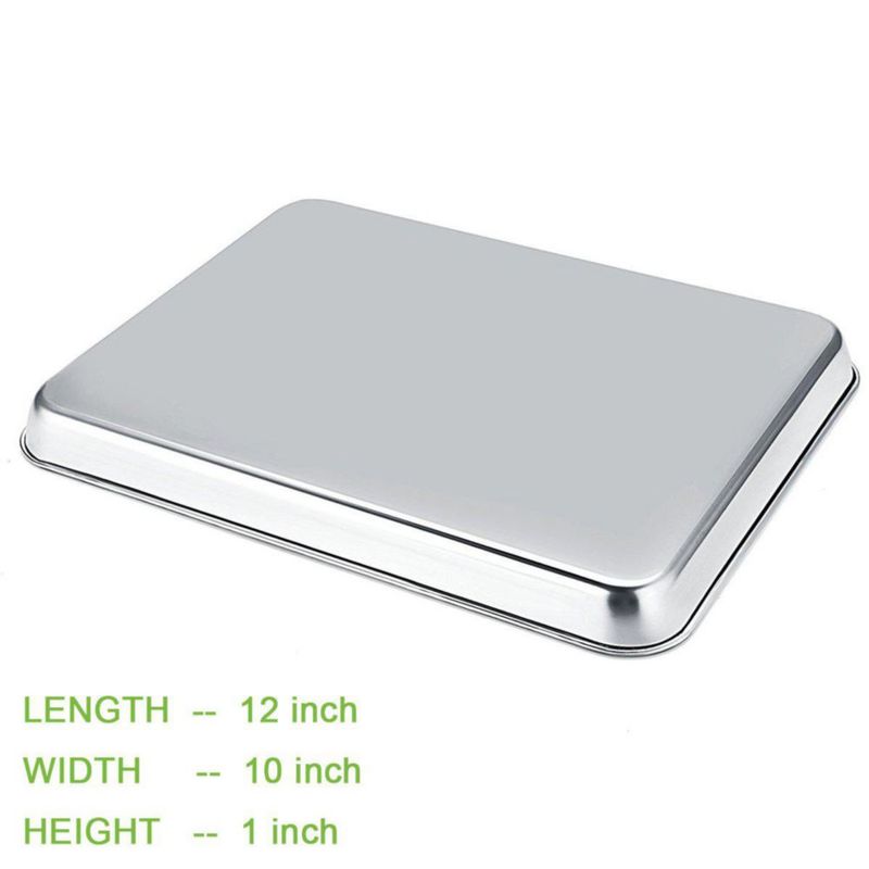 Bandeja para hornear Umite Chef 3 uds 30 × 25 × 25 cm Acero inoxidable