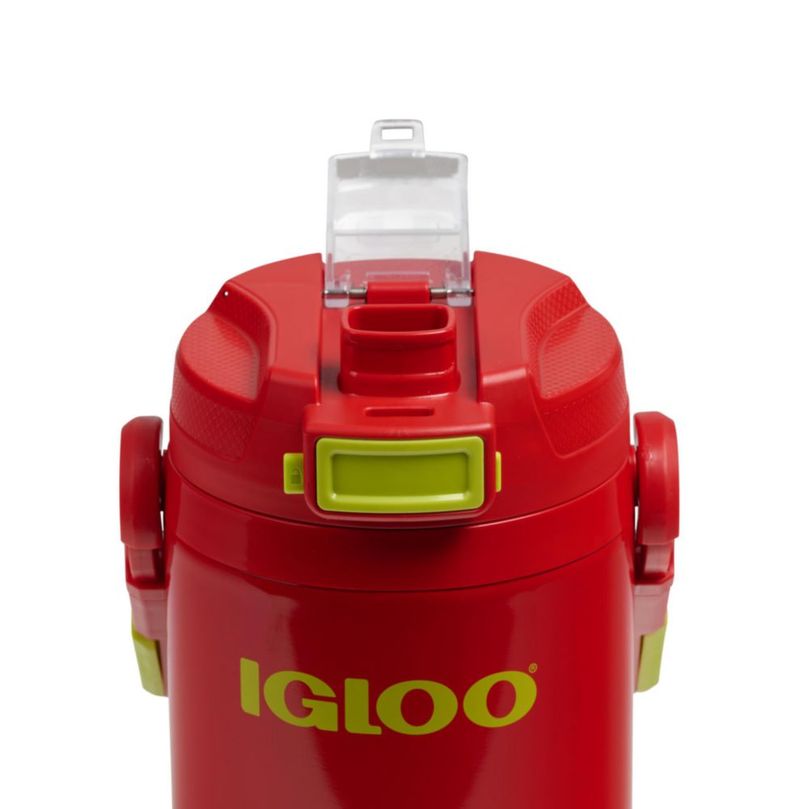 Botella Deportiva Igloo 1530 ml Acero Inoxidable Rojo