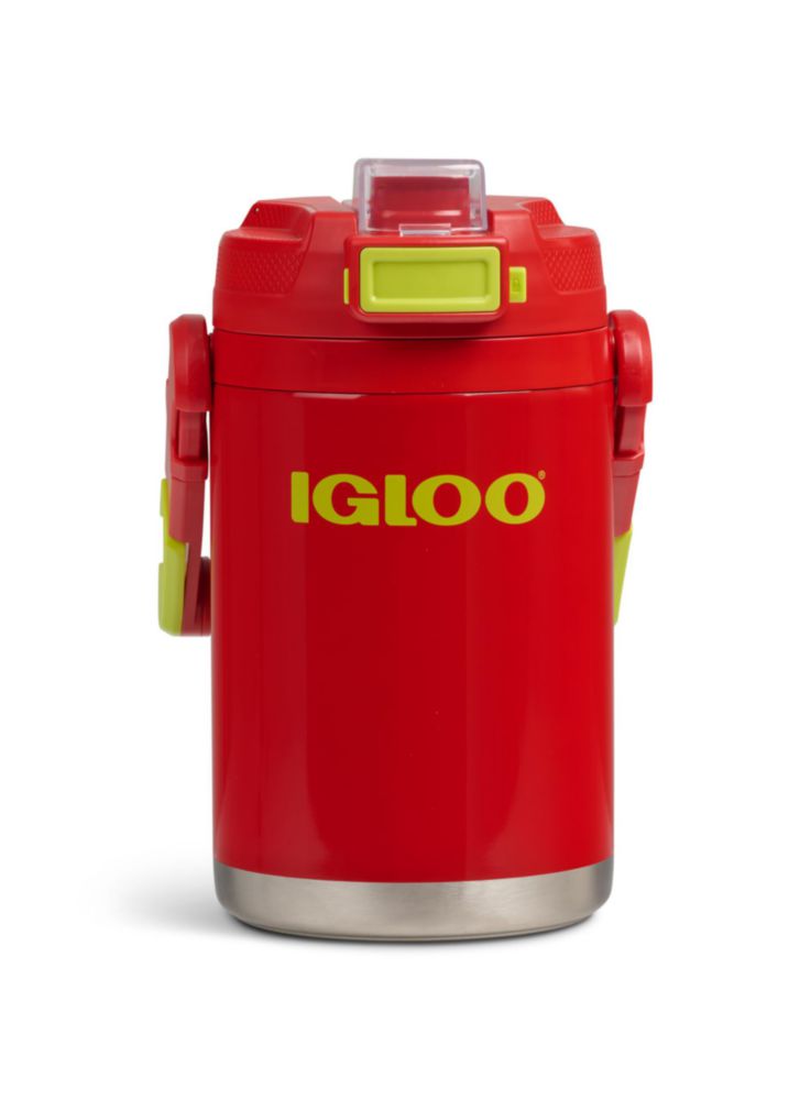 Botella Deportiva Igloo 1530 ml Acero Inoxidable Rojo