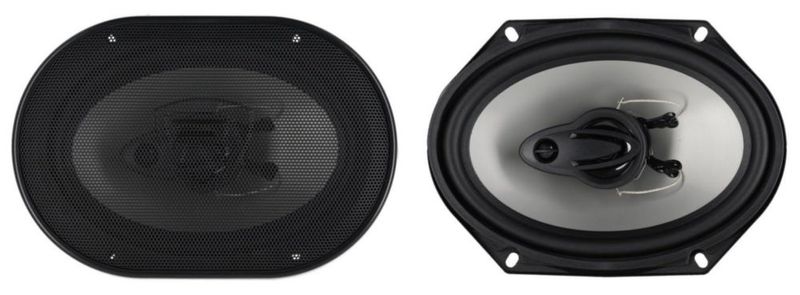 Parlantes de coche Rockville 16 x 20 cm 4 Ohmios Par 3 vías