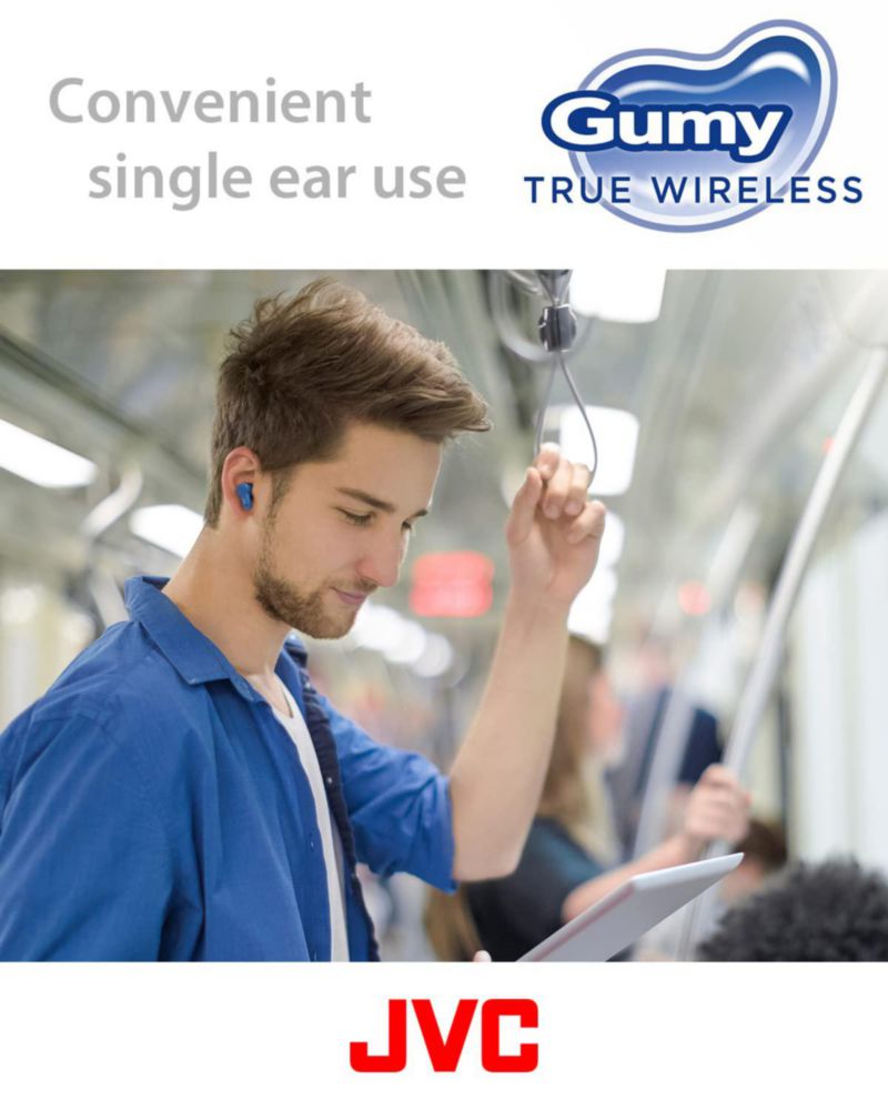 Auriculares JVC Gumy True Wireless BT 5.3 IPX4 24 h