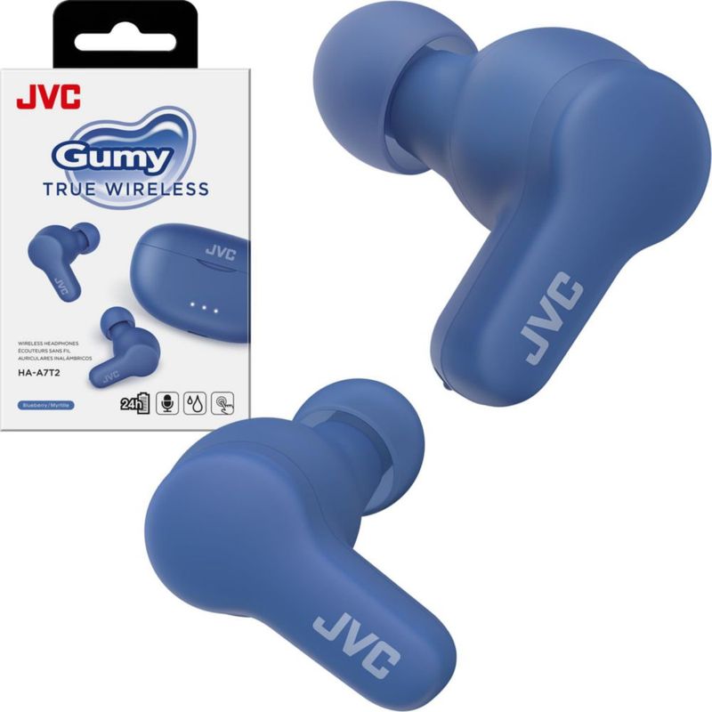 Auriculares JVC Gumy True Wireless BT 5.3 IPX4 24 h