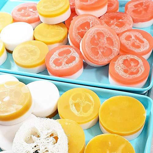 Molde de silicona sin BPA JET LAG 12 cavidades 4 oz para jabón