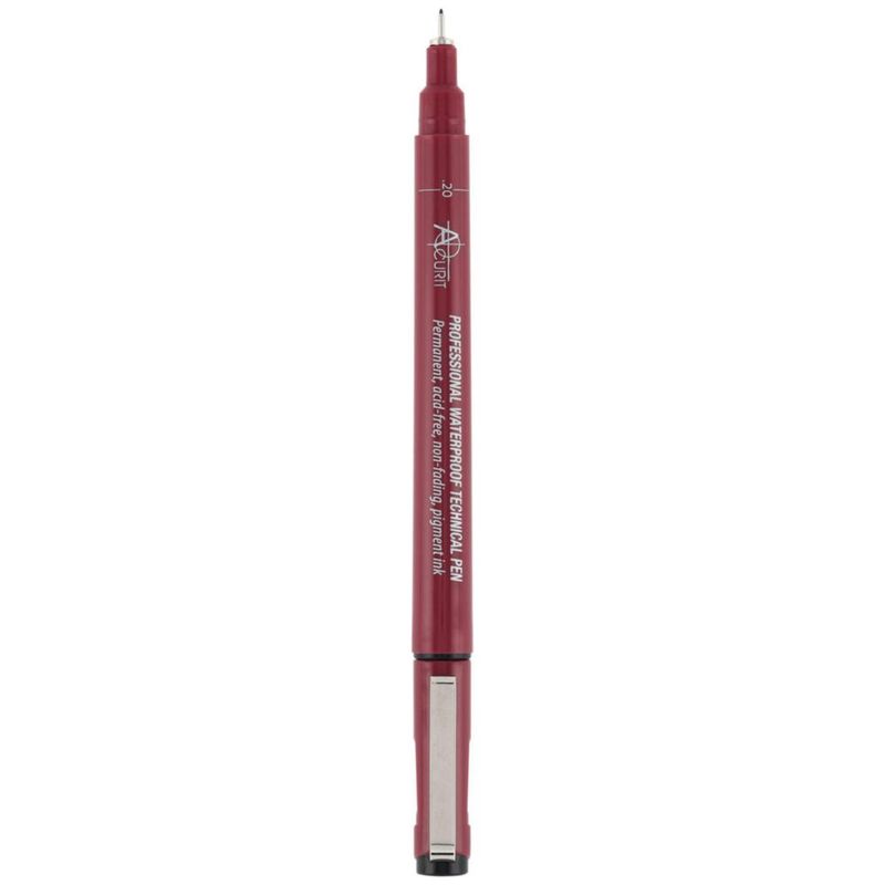 Rotulador técnico Acurit 0.20 mm impermeable - paquete de 12