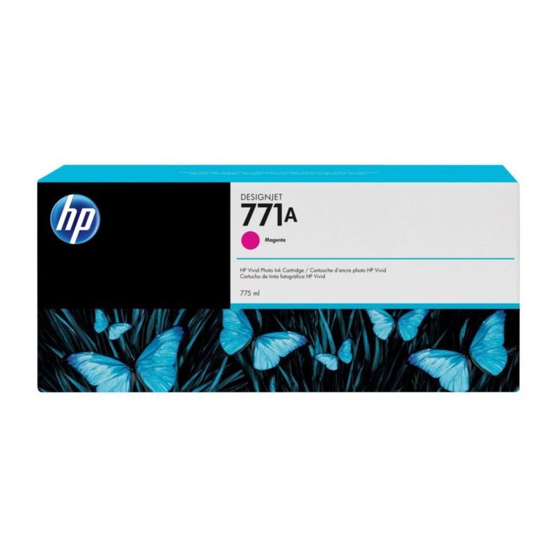 Cartucho de tinta HP 771 Magenta de alto rendimiento 775 ml
