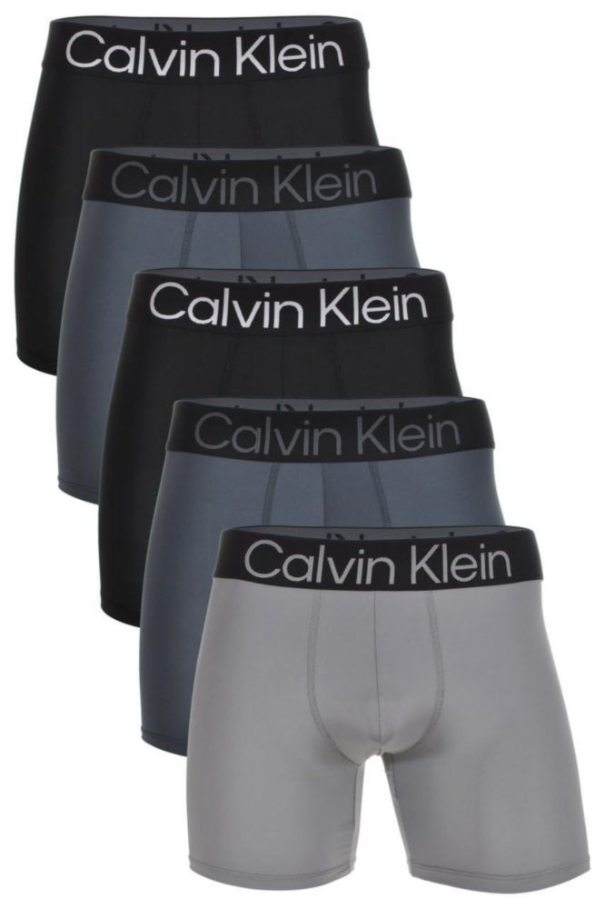 Bóxer Calvin Klein 5‑pack de microfibra elástica
