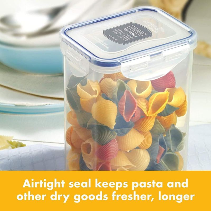 Recipiente de Almacenamiento de Alimentos LocknLock 13 L Transparente Rectangular