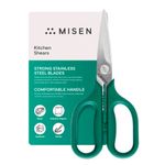 Tijeras de Cocina Misen Heavy Duty Verde de Acero Inoxidable Alemán