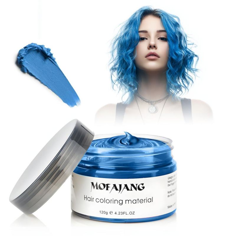 Cera de color para el cabello SOVONCARE 120 g Azul - Tinte temporal