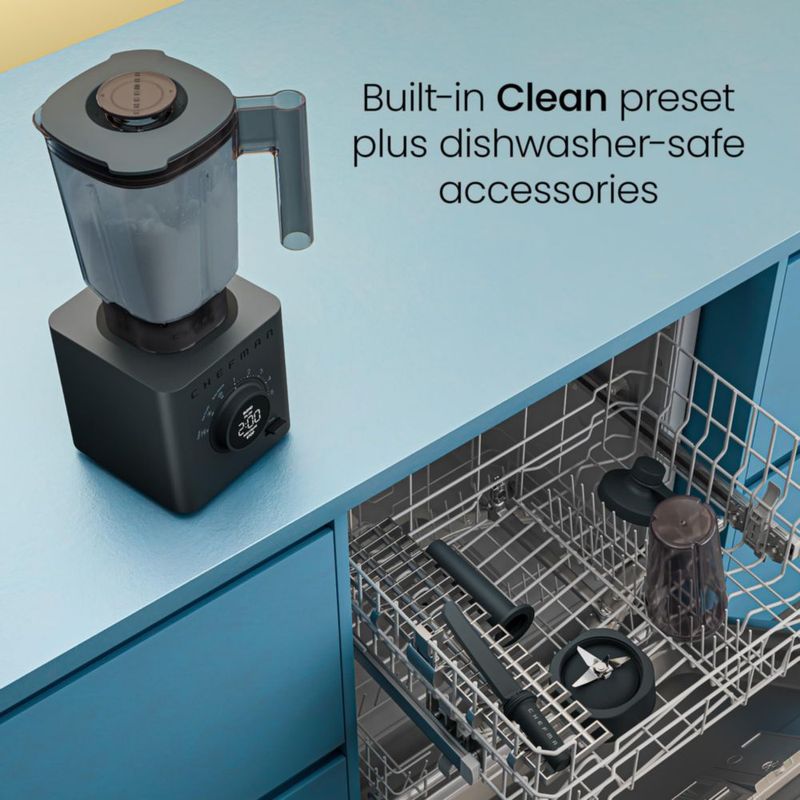Licuadora Chefman Obliterator 1380 W 14 L con tarro de viaje