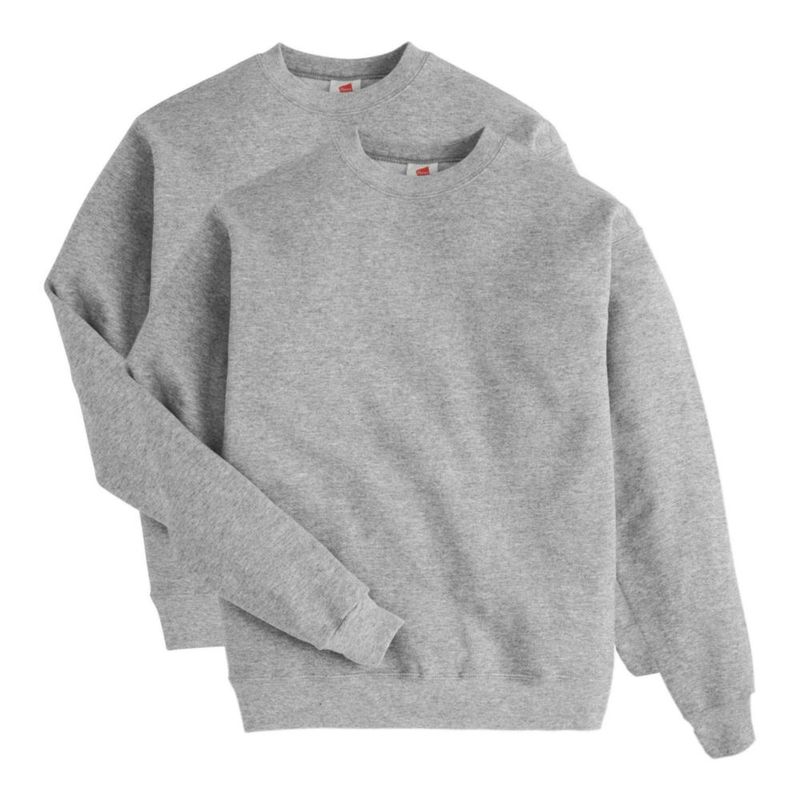 Sudadera Hanes ComfortBlend Talla Mediana - Acero Claro