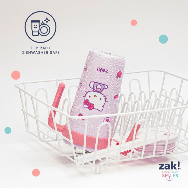 Vaso Térmico de Viaje Zak Designs 532 ml Hello Kitty (Acero Inoxidable)