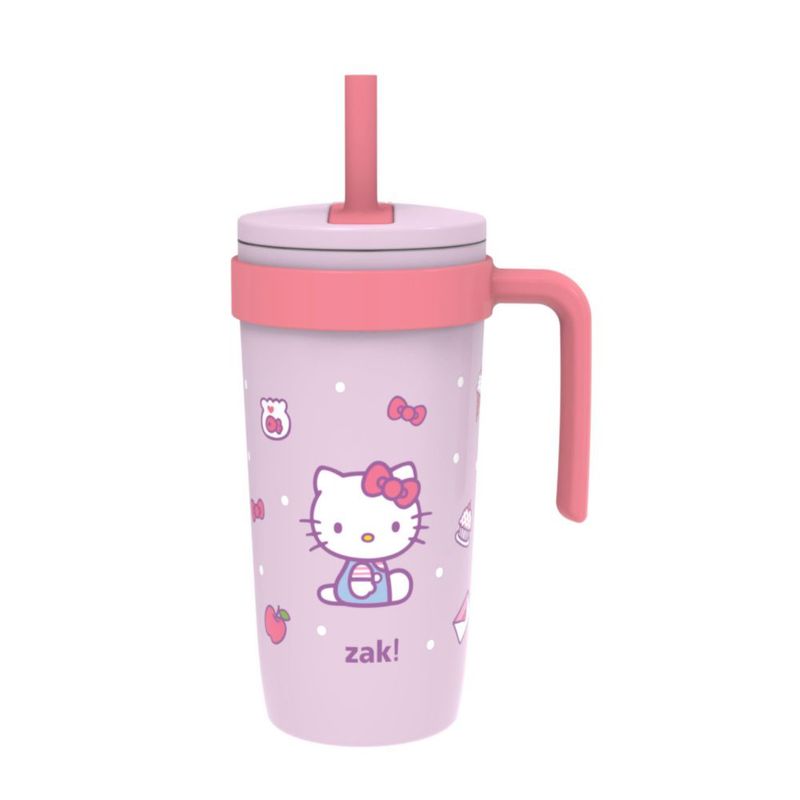 Vaso Térmico de Viaje Zak Designs 532 ml Hello Kitty (Acero Inoxidable)