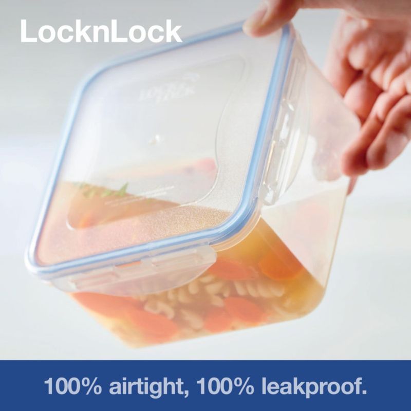 Juego de 10 piezas transparentes para almacenamiento de alimentos LocknLock