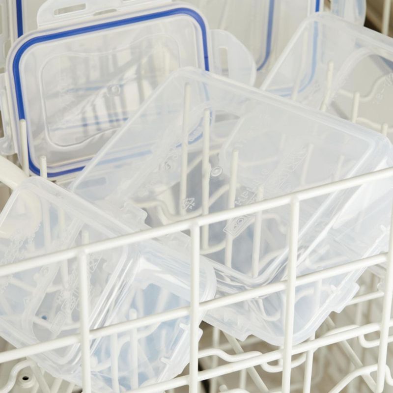 Juego de 10 piezas transparentes para almacenamiento de alimentos LocknLock
