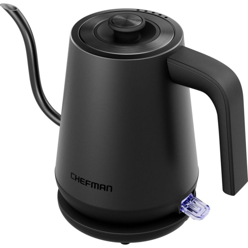 Hervidor Eléctrico Chefman 0.8 L Negro 120 V para Café de Goteo