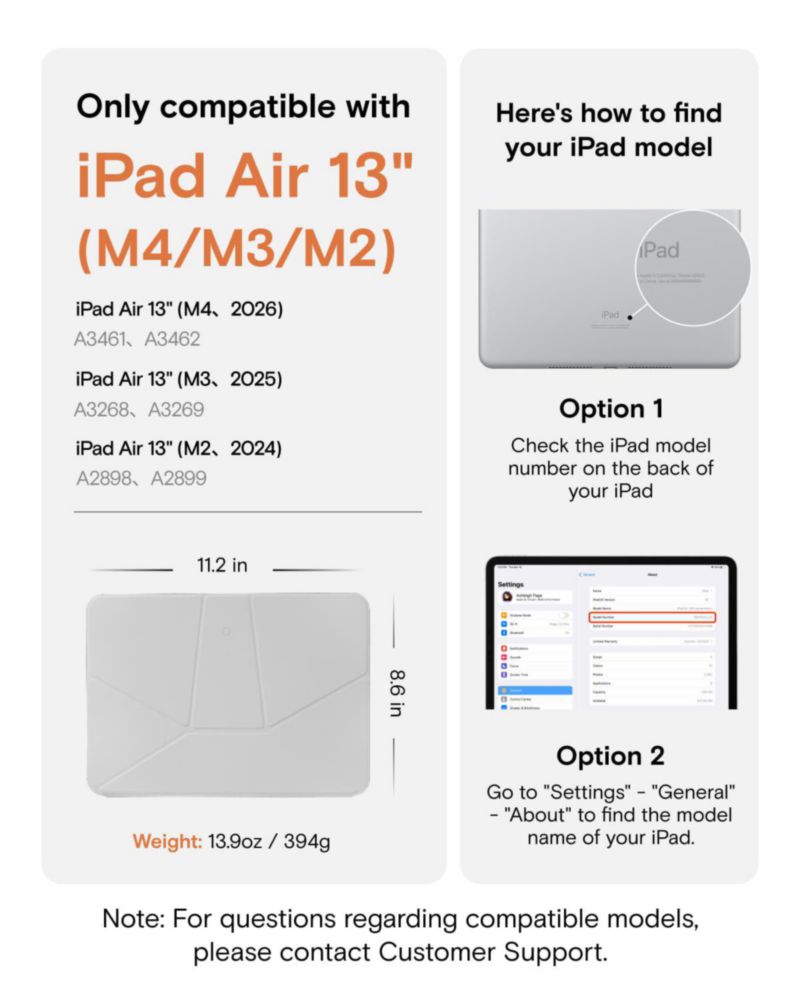 Funda MOFT Dynamic Folio para iPad 13 pulgadas M4/M3/M2