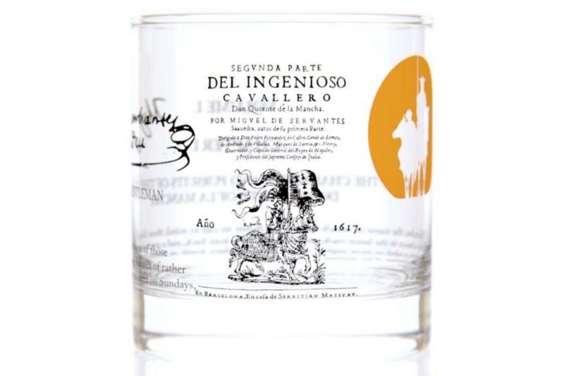 Vaso de Whisky Well Told Don Quijote 325 ml Diseño Clásico