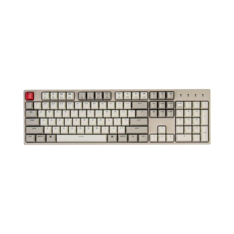 Teclado mecánico Keychron C2 Retro intercambiable en caliente con cable