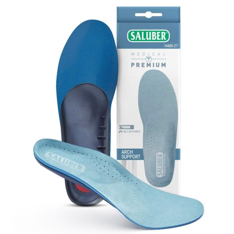 Plantillas ortopédicas Saluber H480-27 Soporte del Arco EU37/US W6.5-7