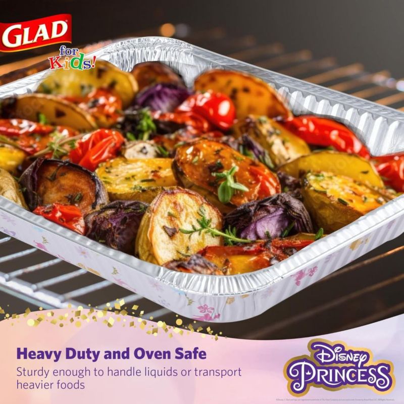 Bandeja para hornear Glad 31x26 cm 24 uds Disney Princess