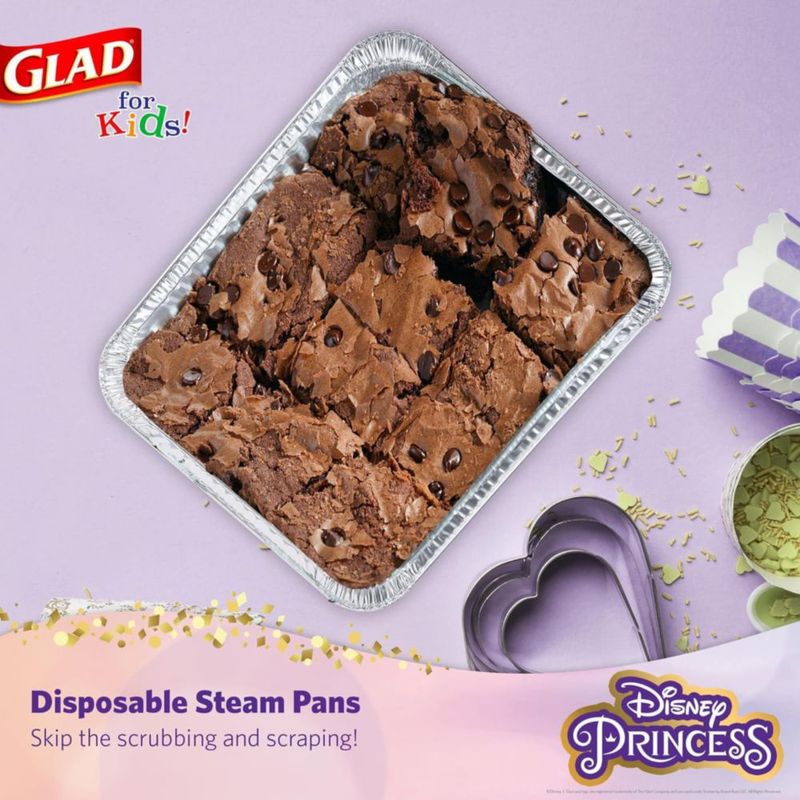 Bandeja para hornear Glad 31x26 cm 24 uds Disney Princess