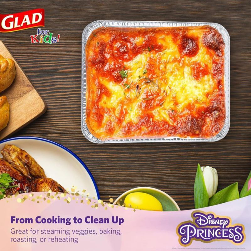 Bandeja para hornear Glad 31x26 cm 24 uds Disney Princess