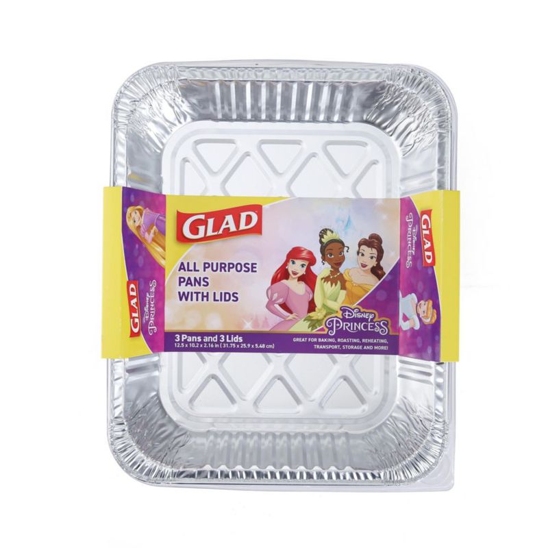 Bandeja para hornear Glad 31x26 cm 24 uds Disney Princess
