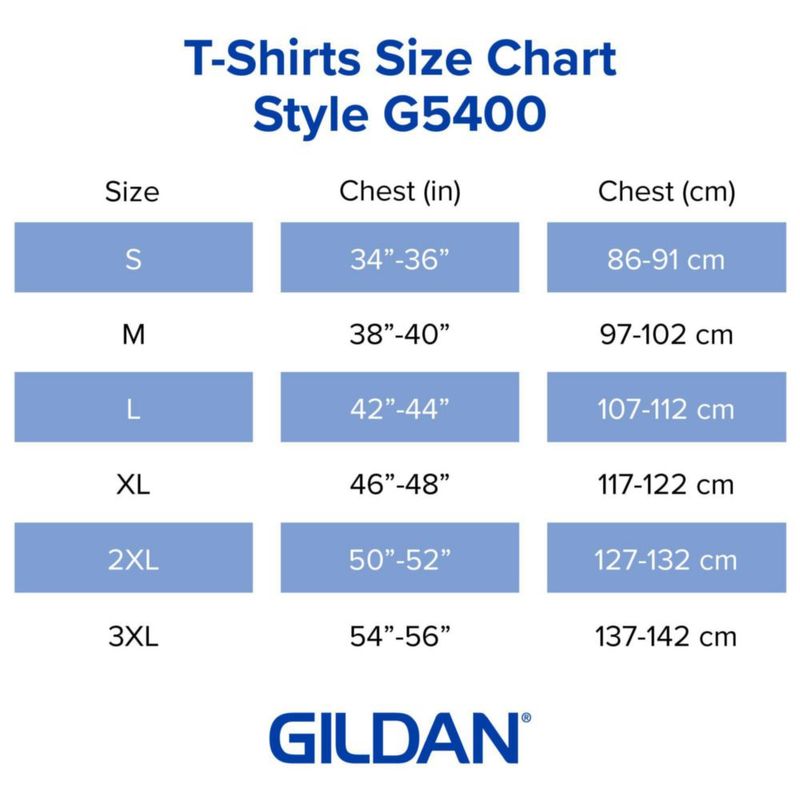 Camiseta Gildan G5400 pack de 2 negro 3XL