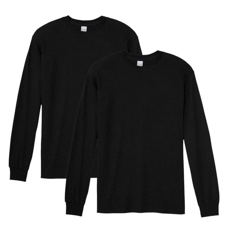 Camiseta Gildan G5400 pack de 2 negro 3XL