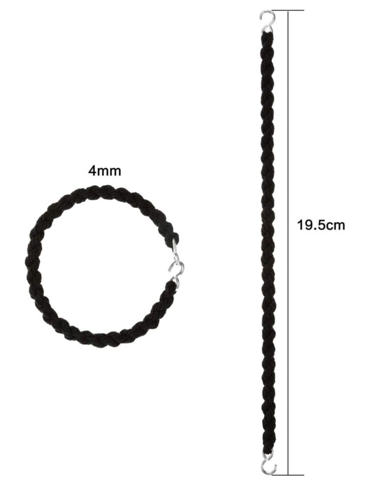 Tirantes para Botas JOVITEC 19 cm Negro Pack de 12