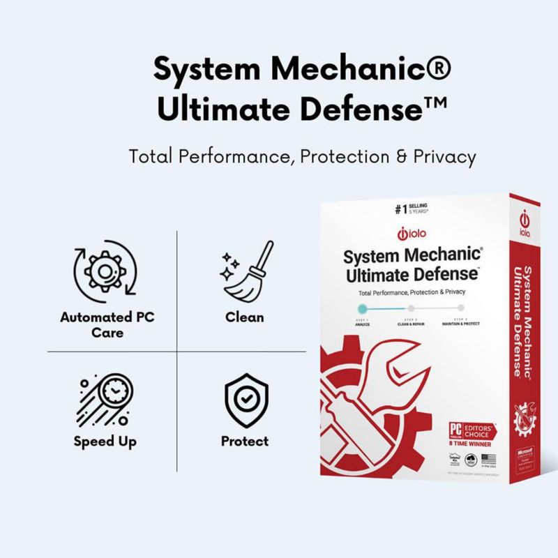 Software iolo System Mechanic Defensa Definitiva