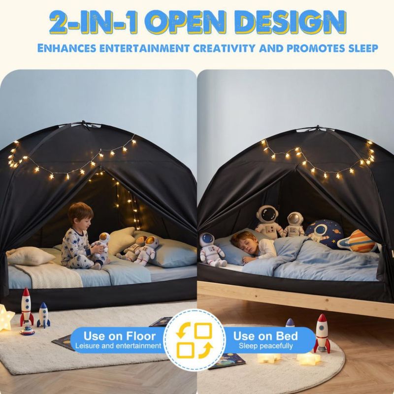 Tienda para cama GOLDEN MARS 210x135x157 cm Opaca