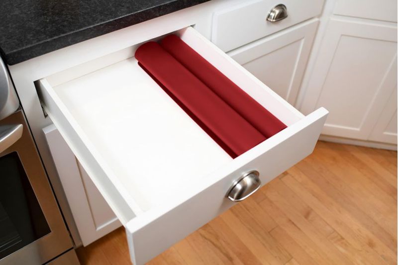 Alfombrilla para hornear GASARÉ pack de 2 43 × 64 cm roja y resistente al calor
