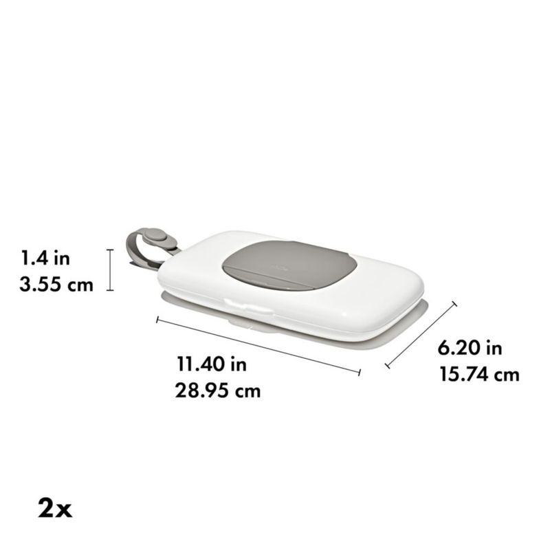 Dispensador de Toallitas OXO Tot Drizzle (2 unidades)