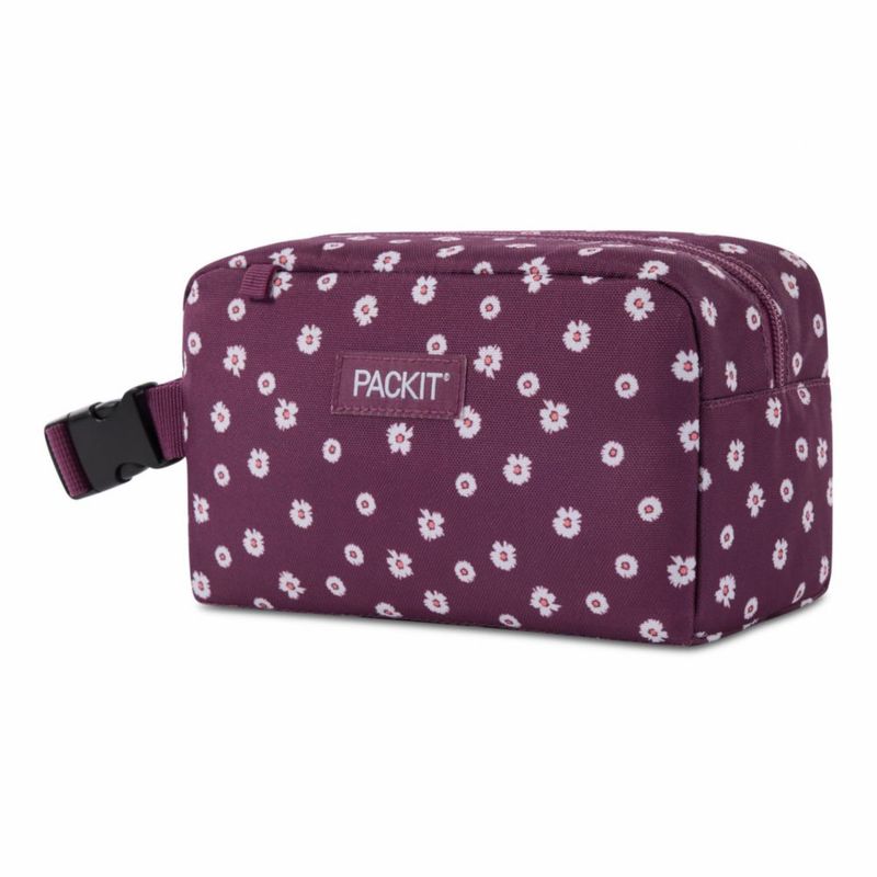 Caja de Snacks PackIt 20 cm Ditsy Daisy Plum