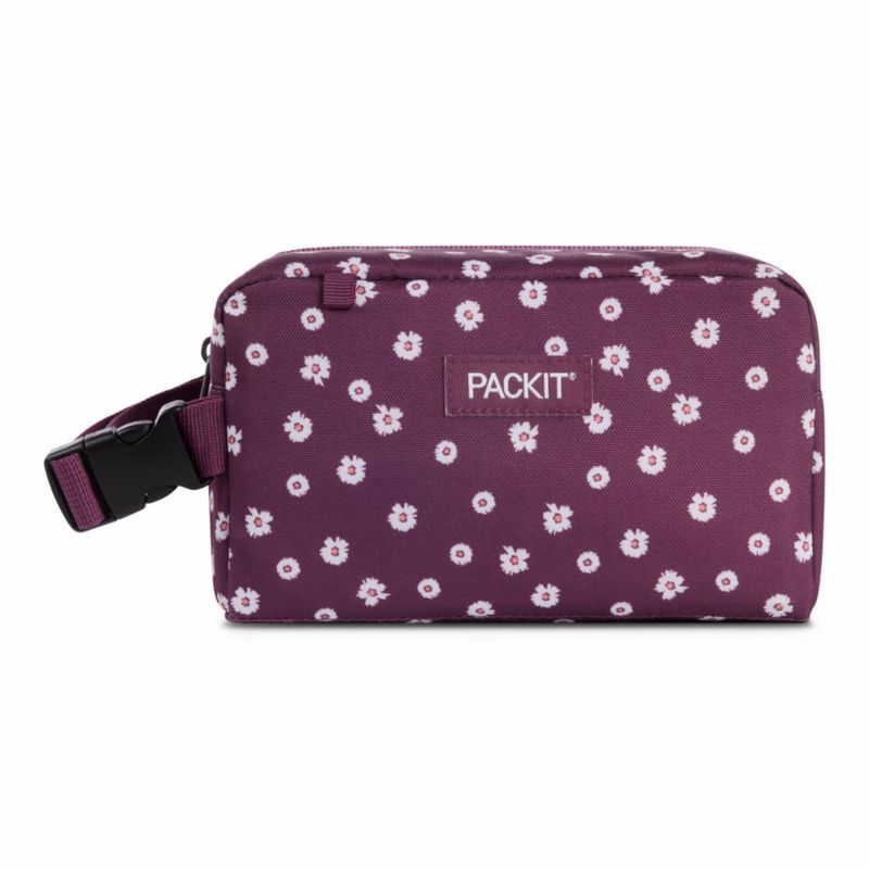 Caja de Snacks PackIt 20 cm Ditsy Daisy Plum