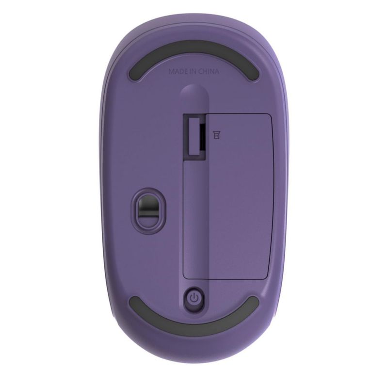 Mouse Inalámbrico Incase 1850 Morado - 6 Meses de Batería